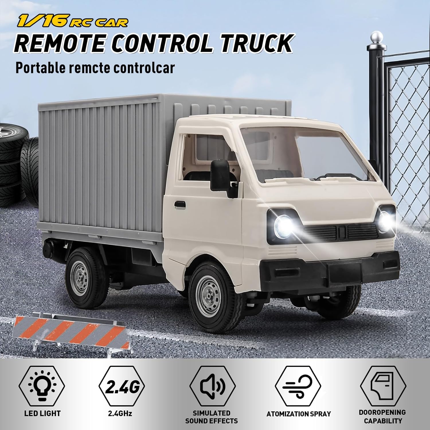 Rc Hobby Horizon - Truk RC KF21 1:16 2.4GHZ Mobil