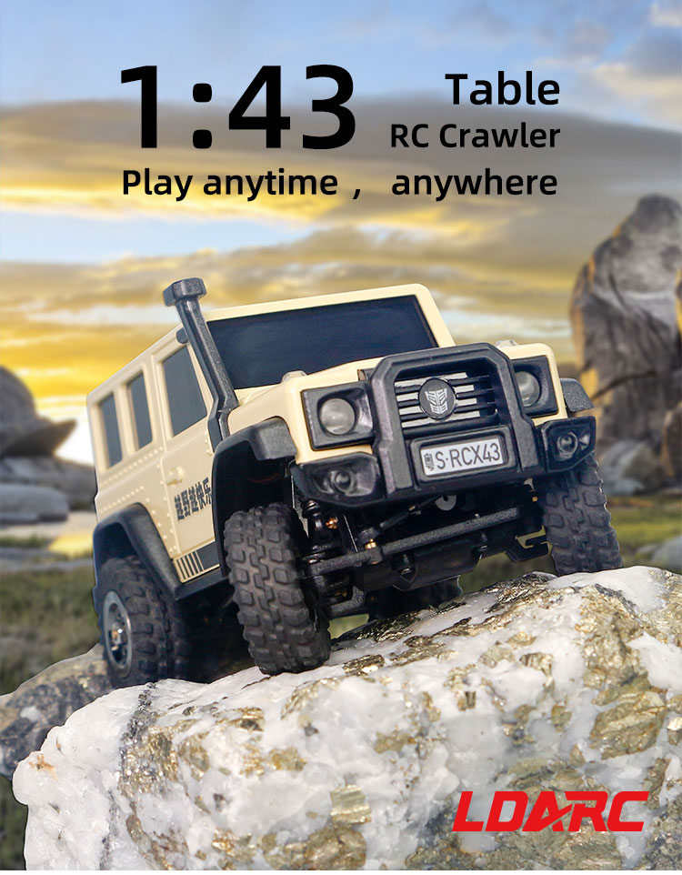 Rc Hobby World - LDARC X43 1:43 Simulasi Mobil RC