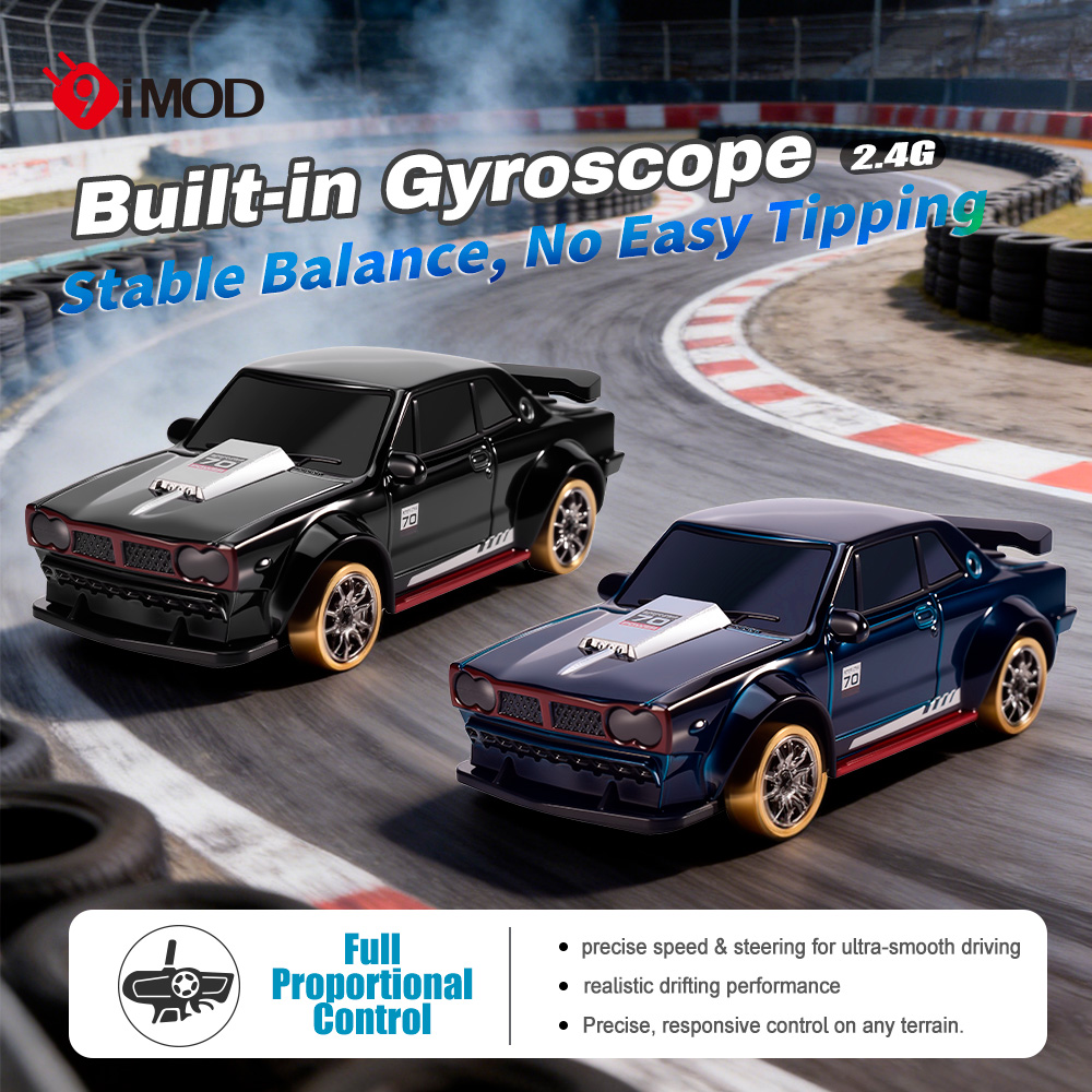 Rc Hobby Tech Bali - 9IMOD 1/64 Mobil RC Drift 2.4G
