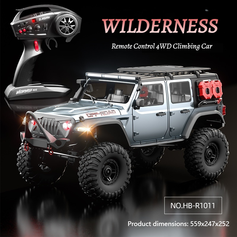 Rc Hobby World - HB 1/10 4WD R1011 Baru Ditingkatkan