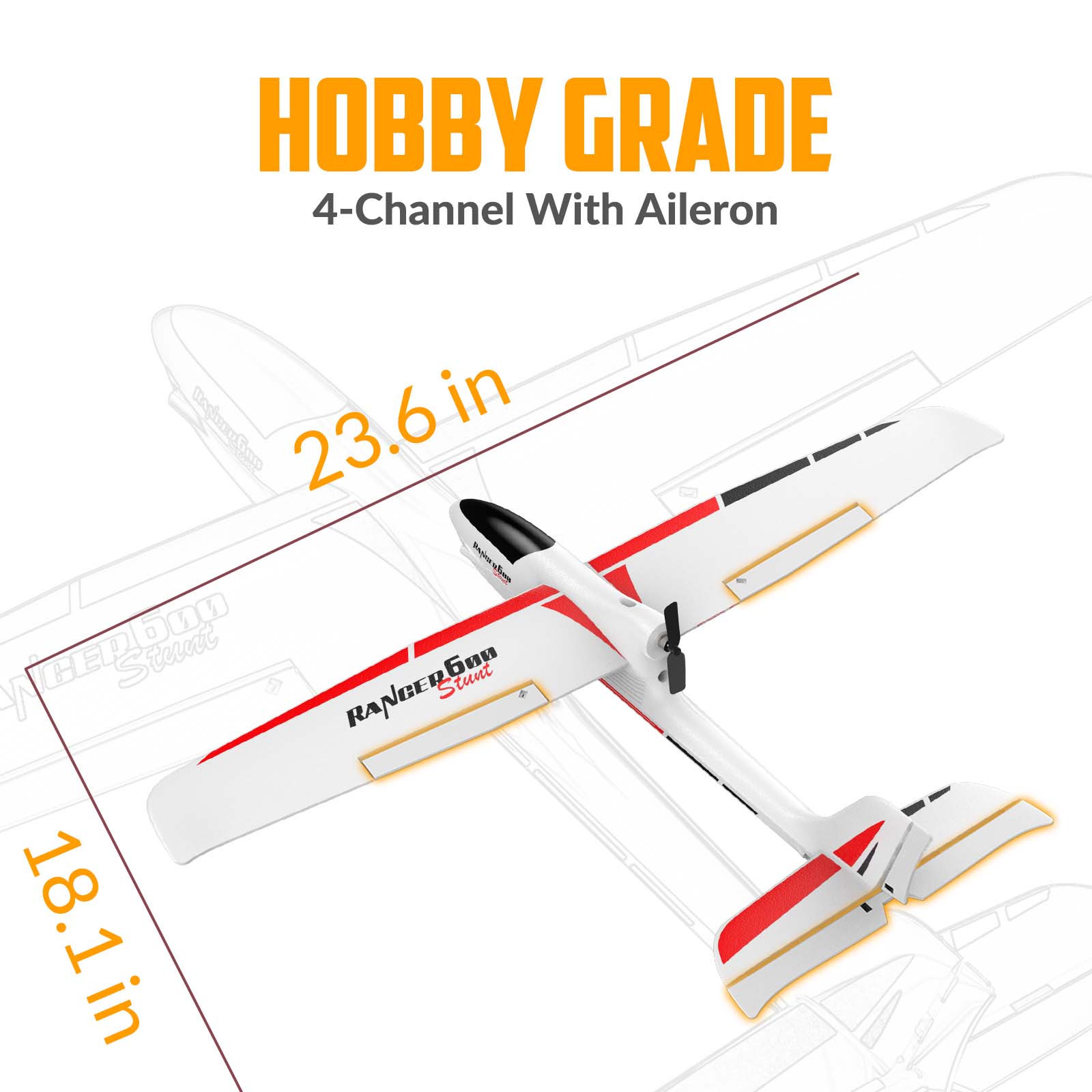 VOLANTEXRC Pesawat RC untuk De - Rc Planes Horizon Hobby ulasan dan harga