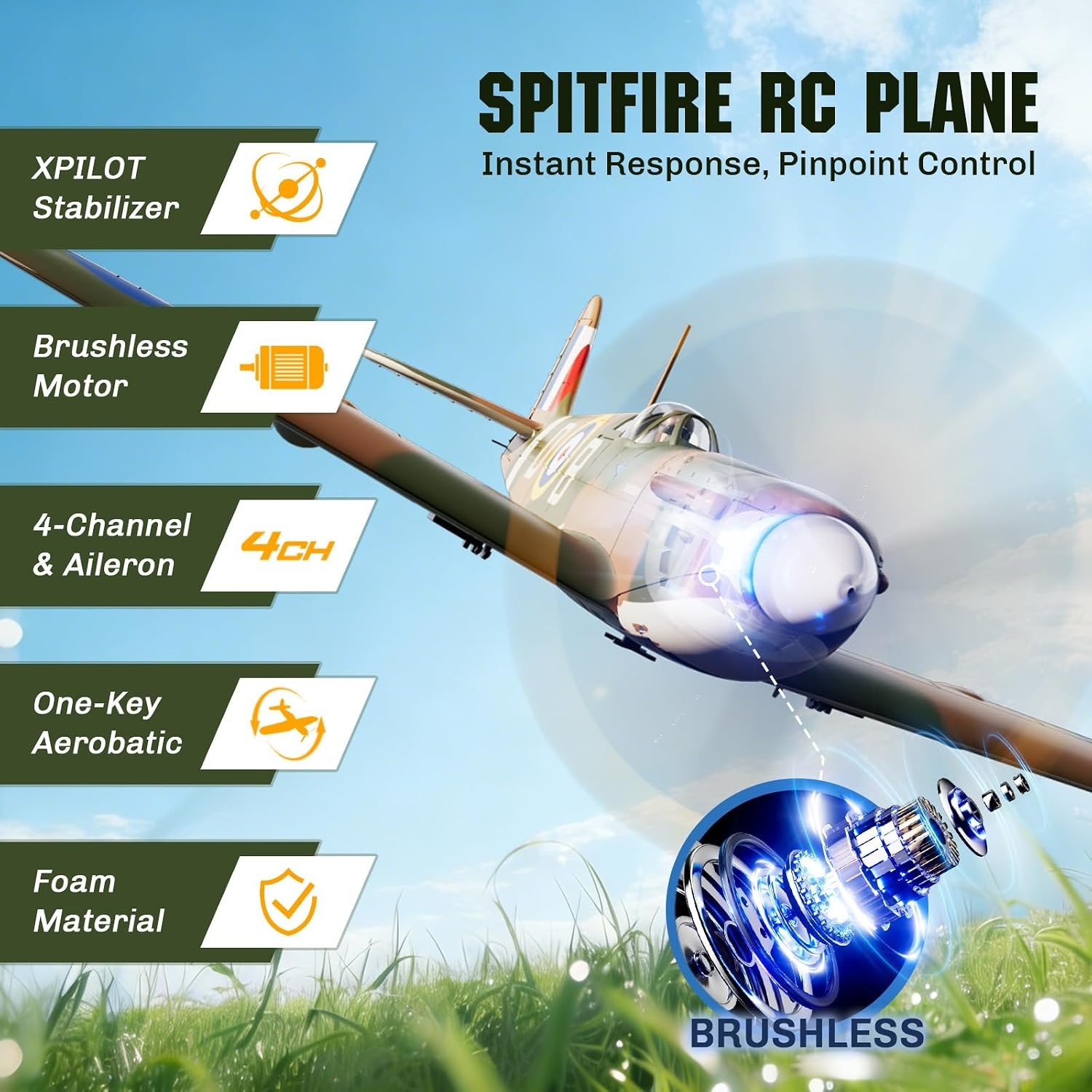 Pesawat RC Brushless VOLANTEXR - Rc Planes Horizon Hobby ulasan dan harga