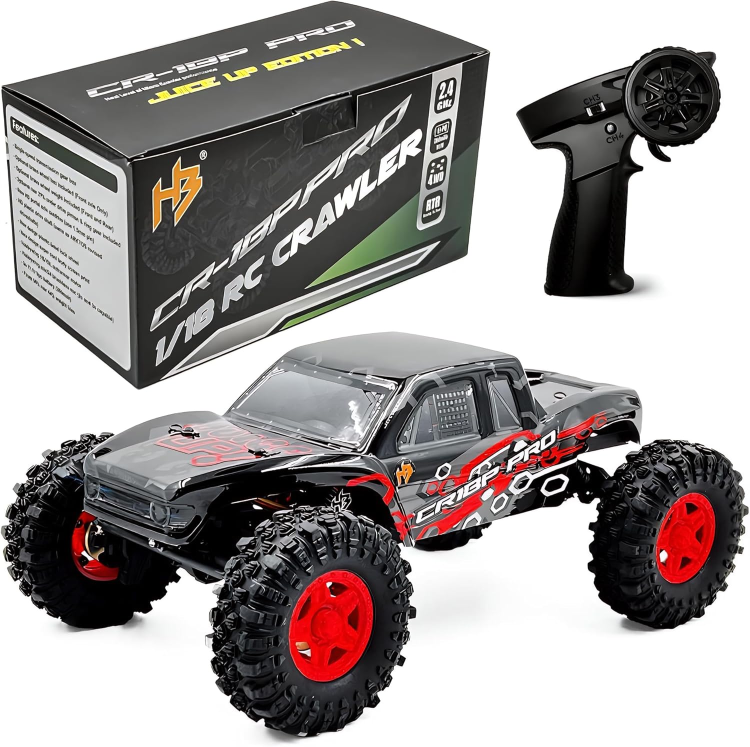 HobbyPlus 1/18 RC Crawler - CR - Rc Hobby Plus ulasan dan harga