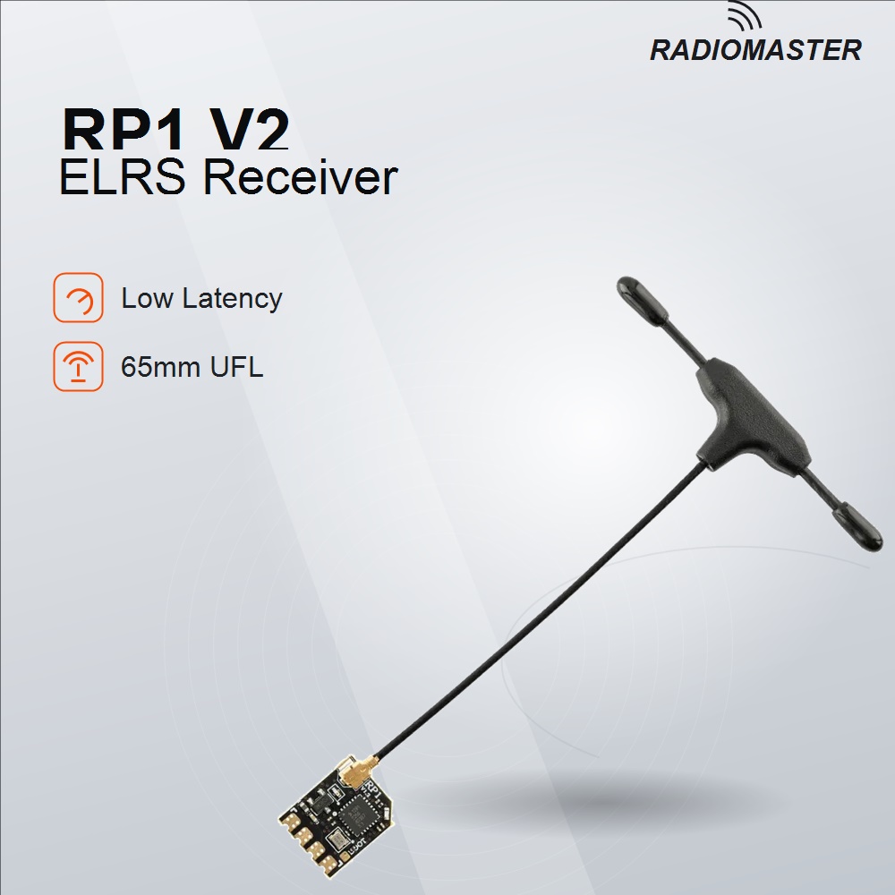 RadioMaster RP1 V2 ExpressLRS  - Rc Plane Hobby Zone ulasan dan harga