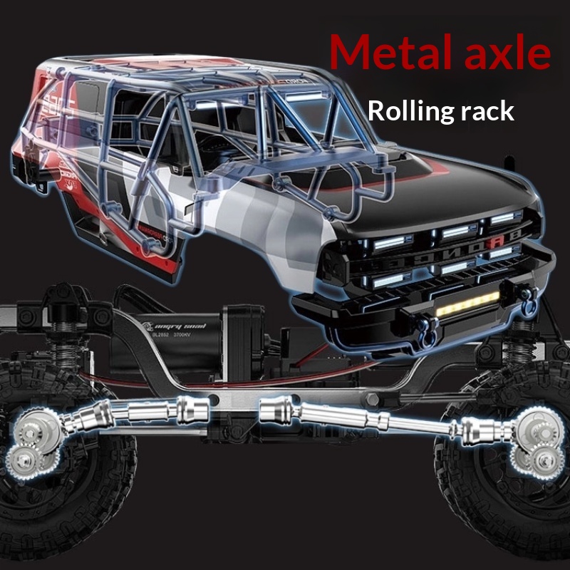 Mobil RC Mjx Bronco H12p Brush - Rc Hobby World ulasan dan harga