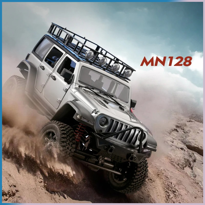 Mobil RC Crawler 4x4 MN128 2.4 - Rc Hobby Horizon ulasan dan harga