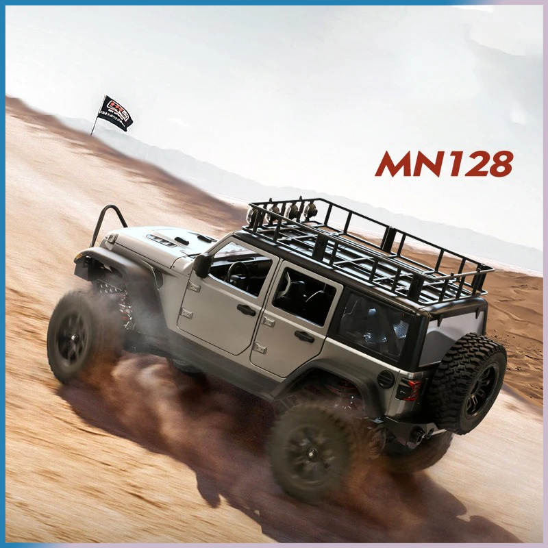 Mobil RC Crawler 4x4 MN128 2.4 - Rc Hobby Horizon ulasan dan harga